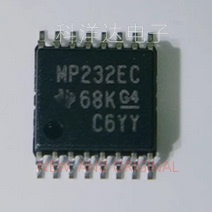 MAX3232ECPWR MAX3232ECPW 线路驱动器 丝印MP232EC 封装TSSOP16