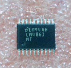 LM4863MTX/NOPB   LM4863MT  TSSOP20  音频放大器芯片 量大价优