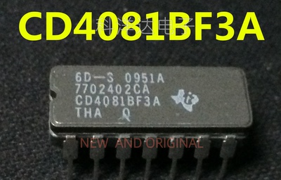 CD4081BF3A CDIP-14陶瓷 逻辑芯片  量大价优 BOM配单一站式采购