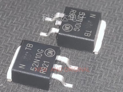 NTB52N10G NTB52N10T4G NTB52N10 N沟道场效应管 100V52A TO-263