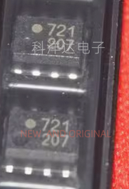 HCPL-0721  HCPL-0721-500E  丝印721  SOP8  光电耦合器  全新