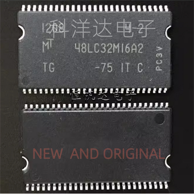 MT48LC32M16A2TG-75 IT:C     TSOP54    SDR内存 64M16位  全新