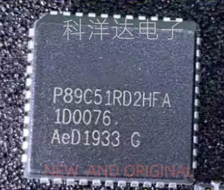 P89C51RD2HFA PLCC44 8位闪存微控制器  全新 BOM配单一站式采购
