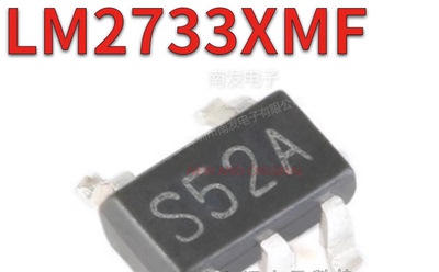 LM2733XMFX/NOPB LM2733XMF 丝印S52A SOT23-5 开关稳压芯片 全新