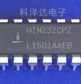 HIN232CPZ DIP16 接口IC 收发器 驱动芯片  BOM配单一站式采购