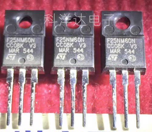 STF25NM60N 丝印F25NM60N TO220F MOS场效应管 25A 600V 量大价优