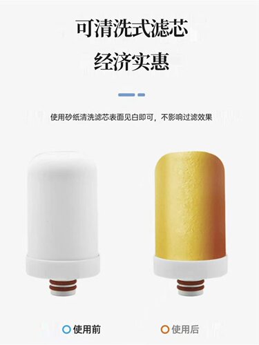 【陶瓷芯】德克史帝夫净水器ST901/S100陶瓷阻垢滤芯过滤水碱水洗