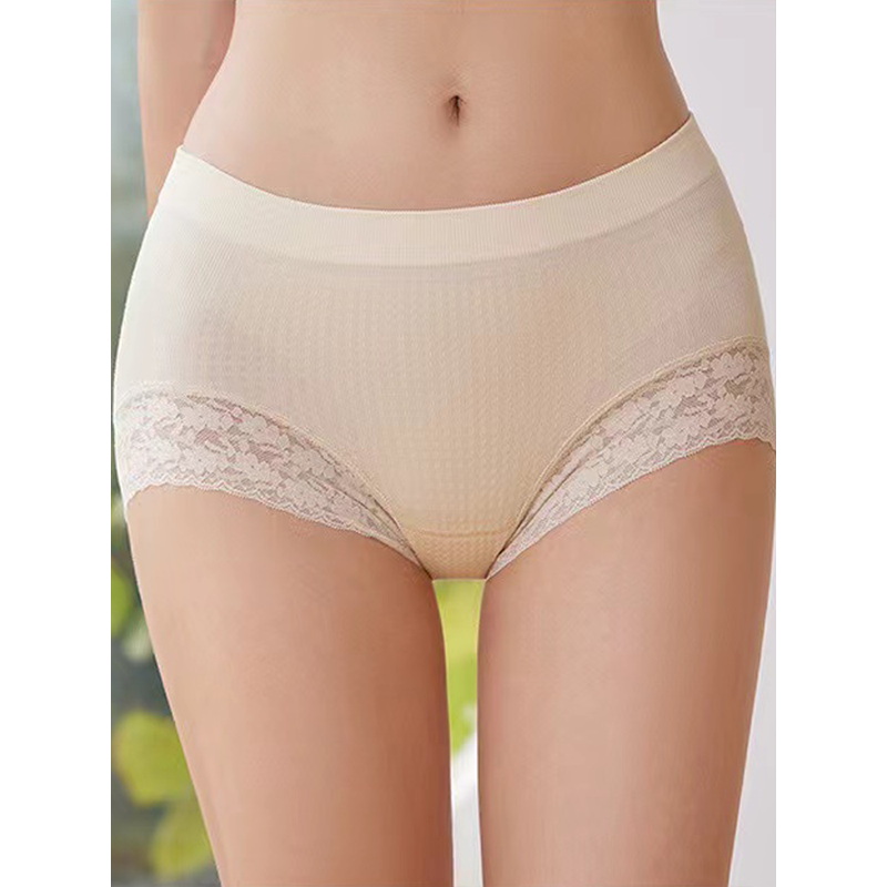 女士三角内裤高腰蕾丝