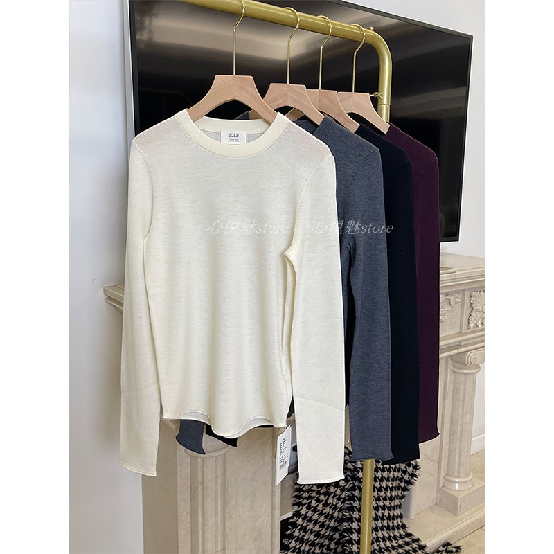 J家 24秋冬新18针坑条美丽奴羊毛简约圆领纯色百搭针织打底76201,女装/女士精品,毛针织衫,淘宝优惠券,粉丝福利购,淘宝优惠卷