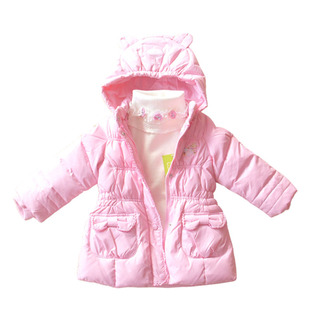 换季清仓 快囤货 女童冬装羽绒服中长款帕娃斯特专柜正品90白绒