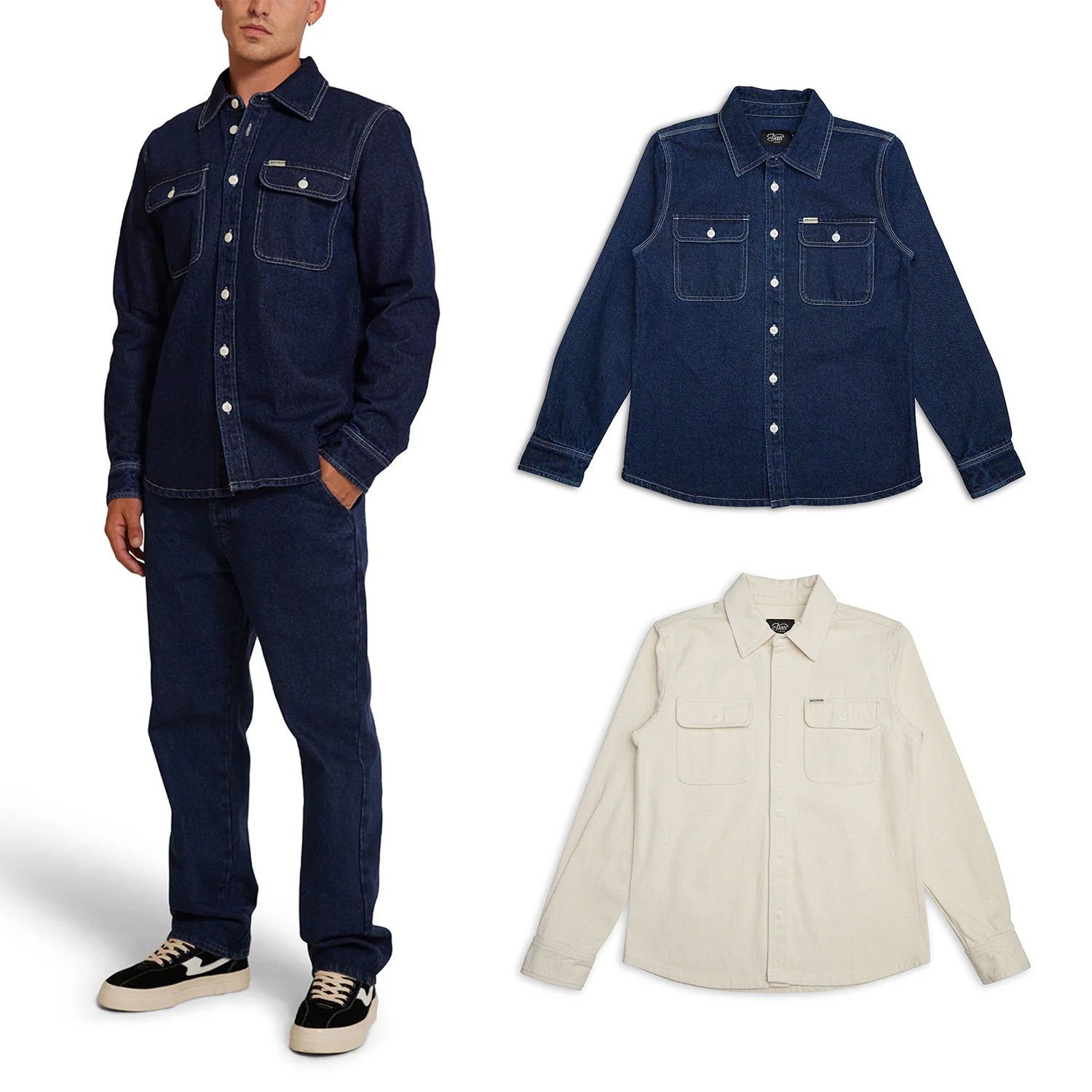 纯原 厚料 D意us 机车之shen 工装衬衣衬衫阿美咔叽美式复古男