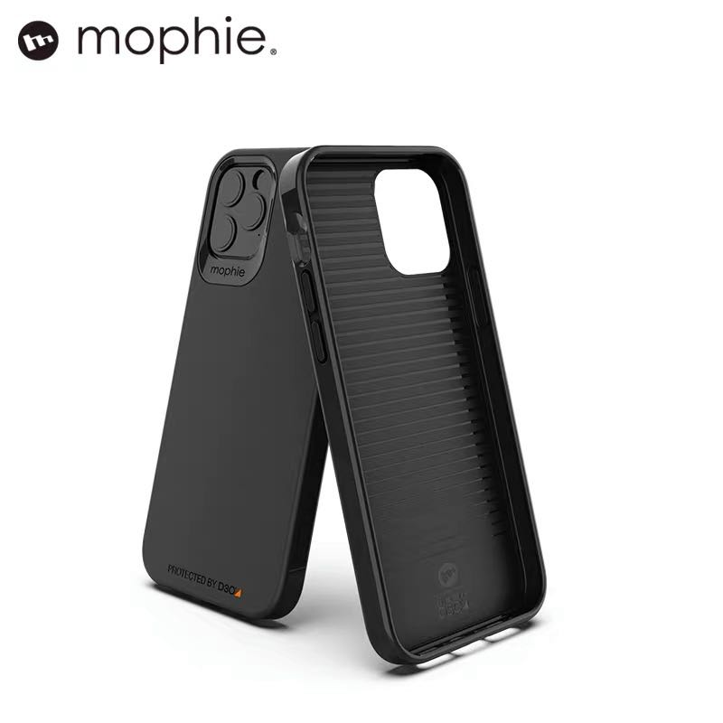 Mophie摩尔菲适用iphone12手机壳苹果12promax保护壳全包硬黑防摔