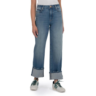 the Kloth女裤 时尚 美国代购 春秋牛仔裤 from 棉质宽松阔腿裤 KUT