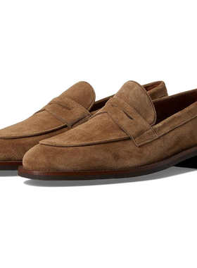 美国产Allen Edmonds男鞋反绒复古牛皮休闲皮鞋真皮乐福鞋单鞋