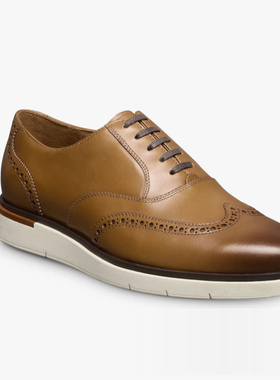 Allen Edmonds男鞋美国产头层牛皮英伦商务休闲皮鞋真皮牛津单鞋