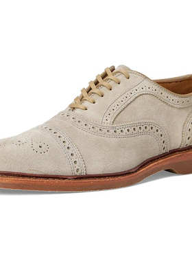 美国Allen Edmonds男鞋头层牛皮英伦雕花商务正装皮鞋真皮德比鞋