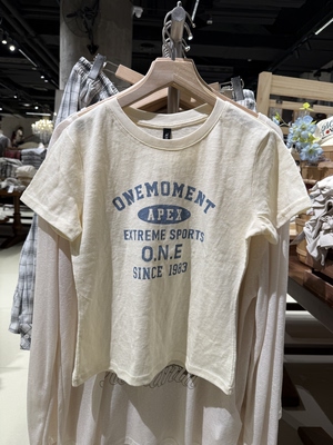 OM one moment国内北京正品代购短袖T恤不支持退换