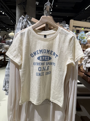OM one moment国内北京正品代购短袖T恤不支持退换