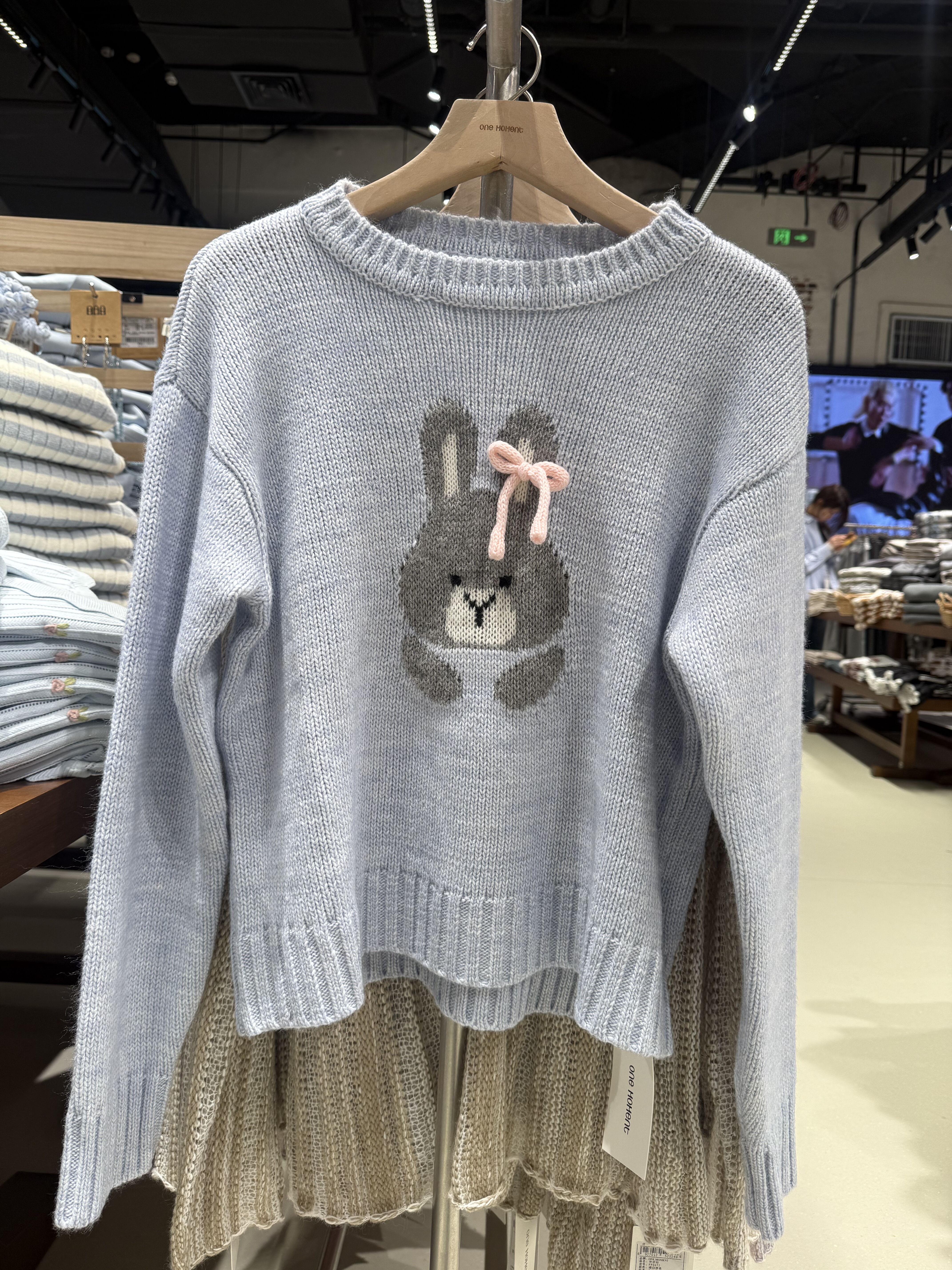 OM one moment国内正品代购圆领毛衣不支持退换