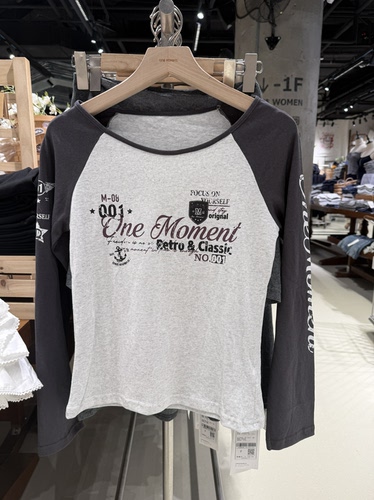 OM one moment国内北京正品代购长袖T恤不支持退换