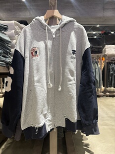 BASEMENT FG 国内北京BF正品代购拉链连帽卫衣外套不支持退换