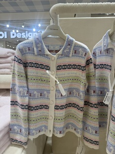 Twoi国内北京正品代购费尔岛复古毛衣开衫不支持退换