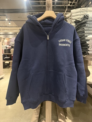 BASEMENT FG 国内北京BF正品代购拉链连帽卫衣外套不支持退换