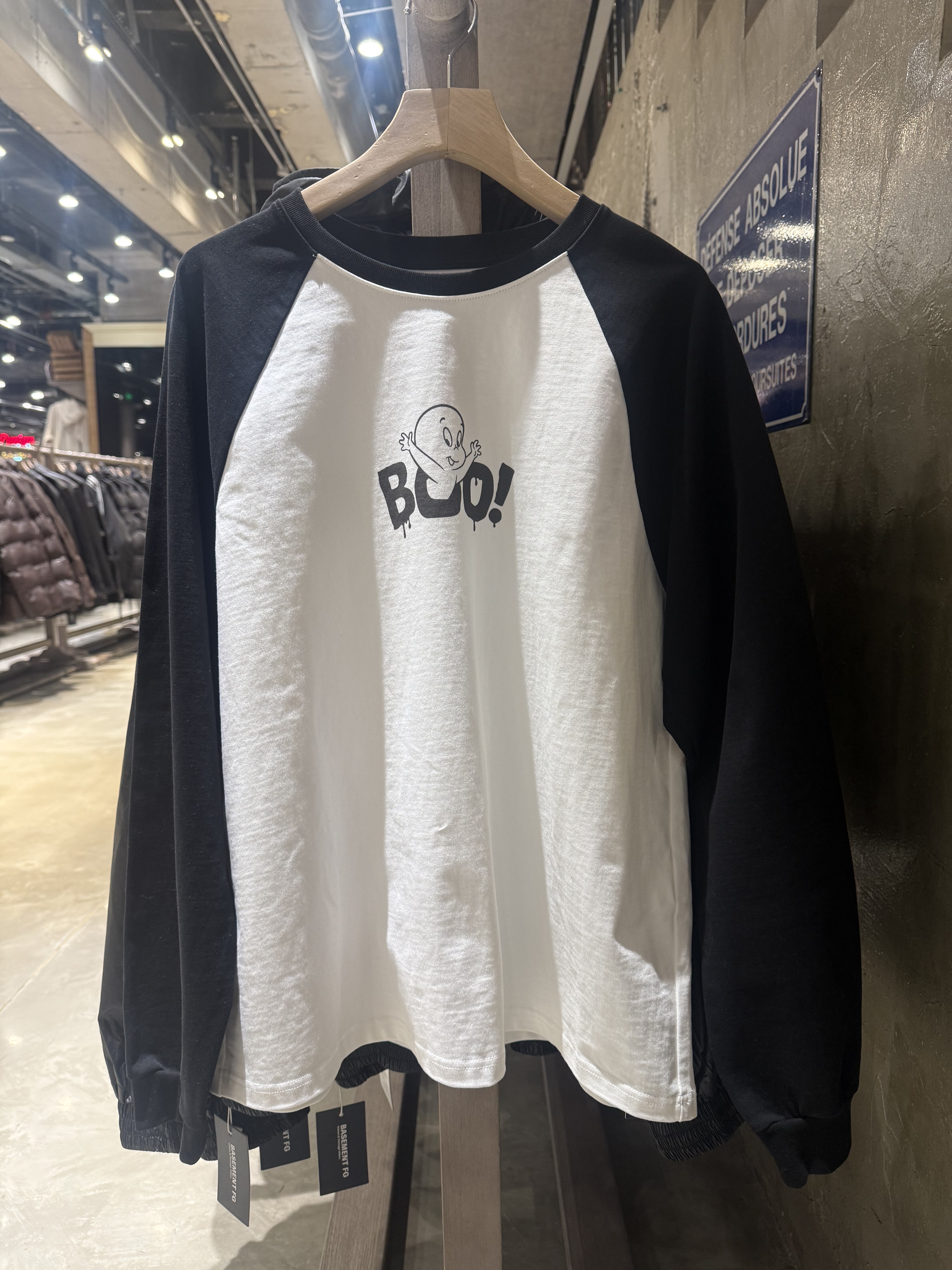 BASEMENT FG 国内北京BF正品代购长袖T恤不支持退换