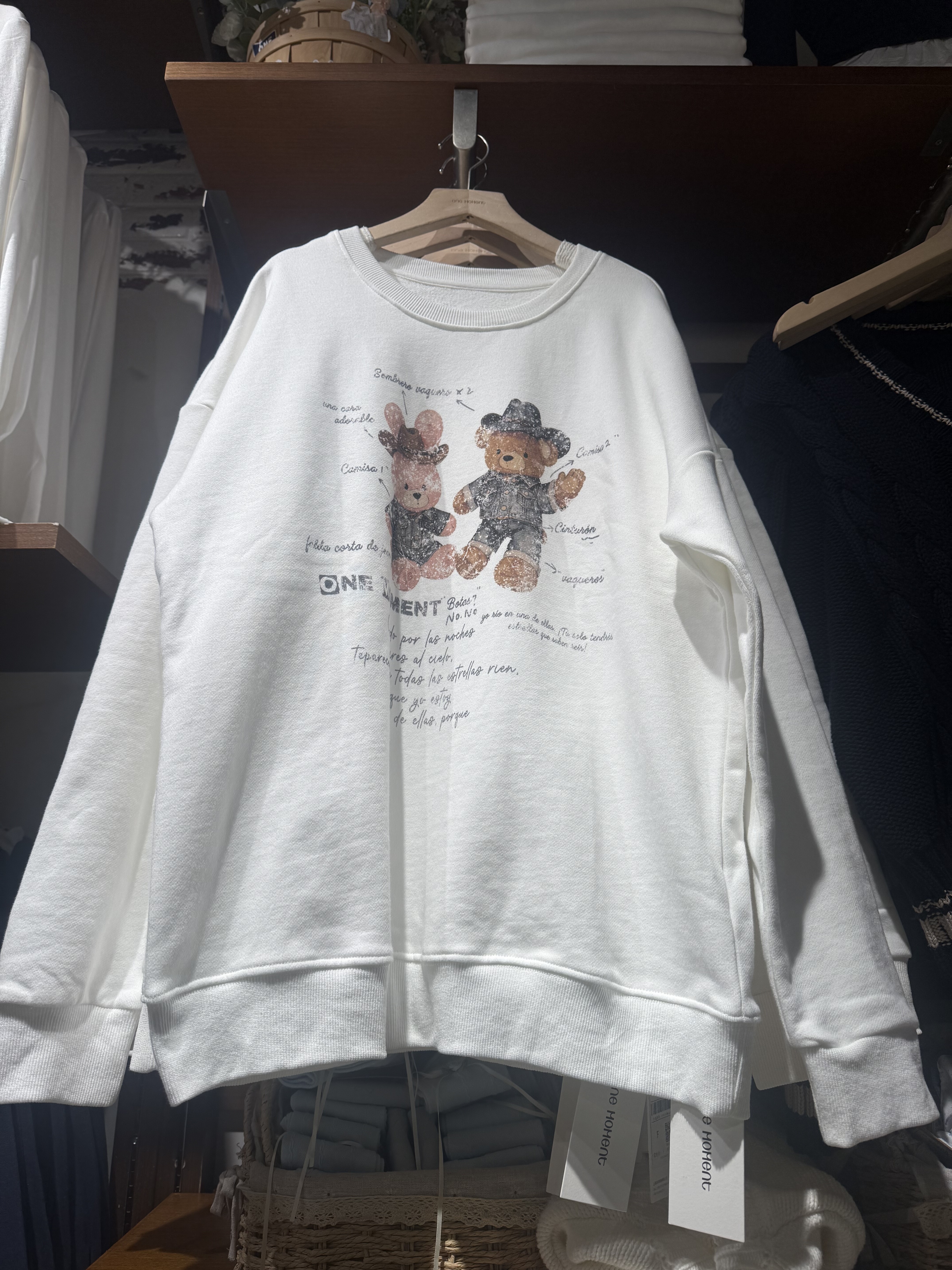 OM one moment国内正品代购套头卫衣不支持退换