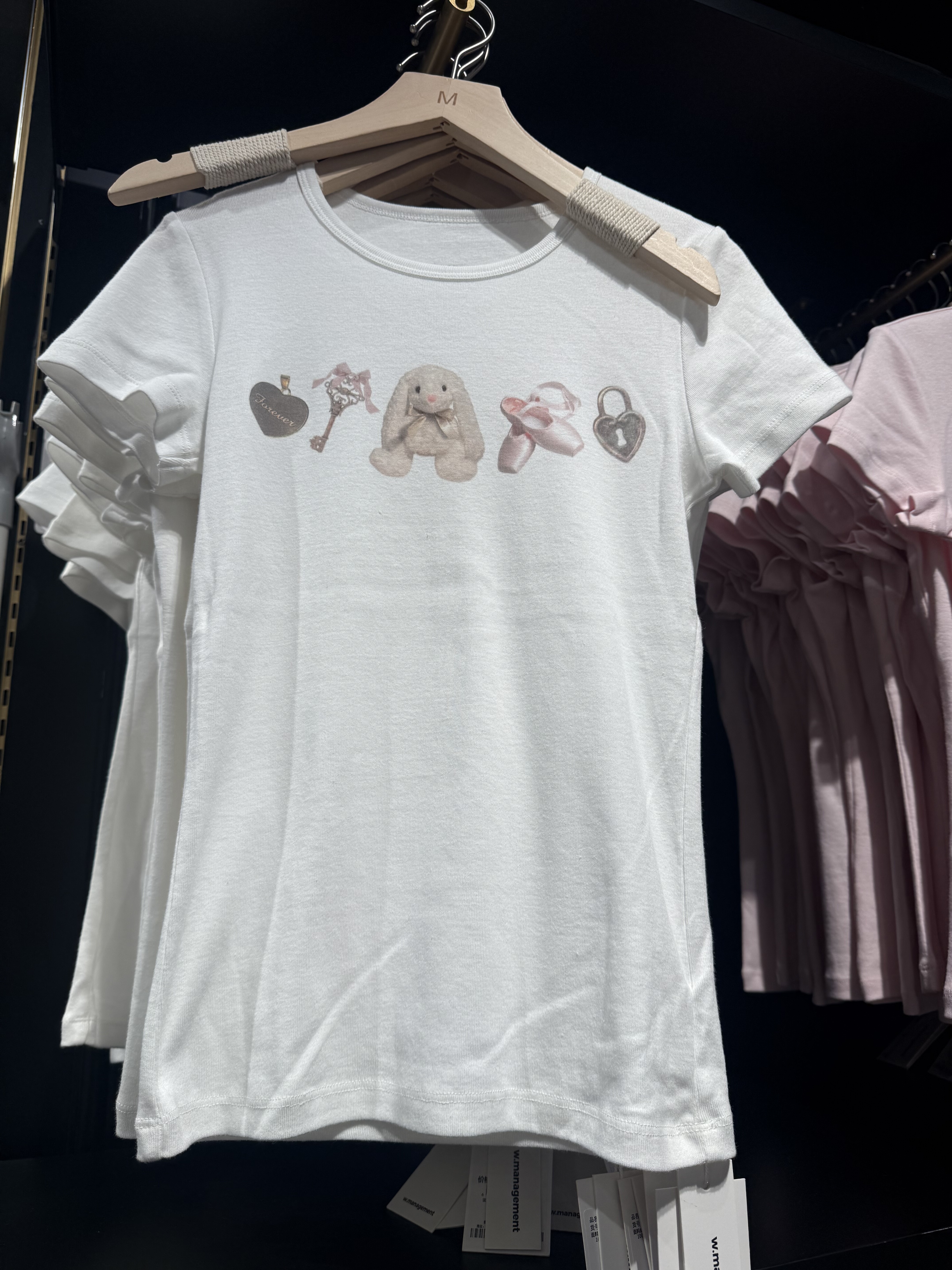 WM wmanagement国内正品代购短袖T恤不支持退换