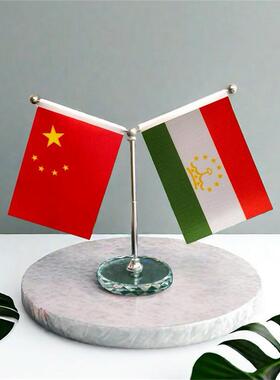 塔吉克斯坦国旗摆台汽车摆件白俄罗斯俄罗斯哈萨克斯坦中亚五国