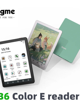 新款Bigme B6 Color eReader大我海外版彩屏电子书阅读器 安卓14
