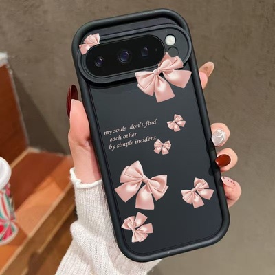 香槟粉玫瑰适用于谷歌Pixel 9pro手机壳Pixel 9proXL时尚Google Pixel8pro保护套Pixel7pro软壳7A少女Pixel8A