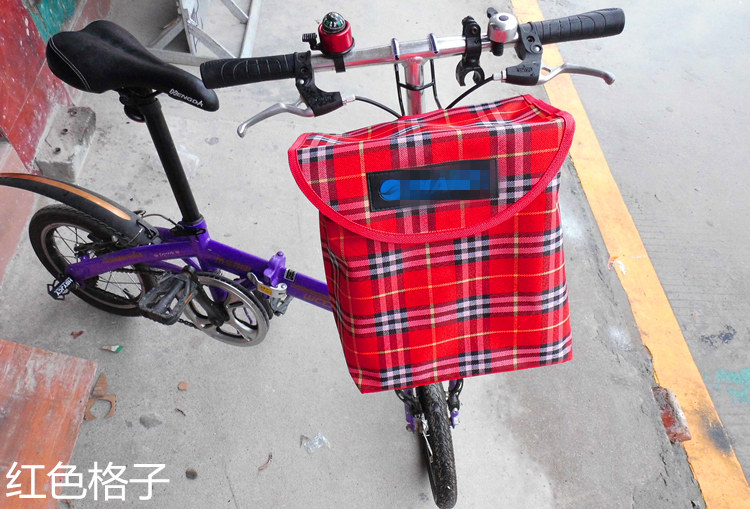 Panier pour vélo en toile - Ref 2259510 Image 5