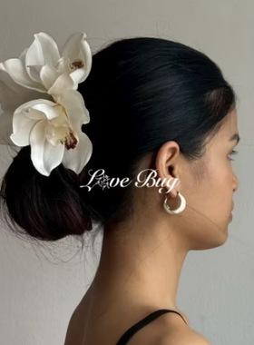 【泰国代购】设计师品牌 Lovebug东南亚度假海边夏威夷风花朵抓夹