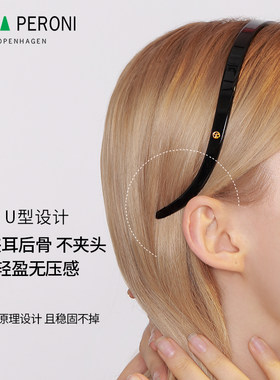 丹麦Evita Peroni/依慧达眼镜墨镜发箍女发卡头箍压发高级感头饰