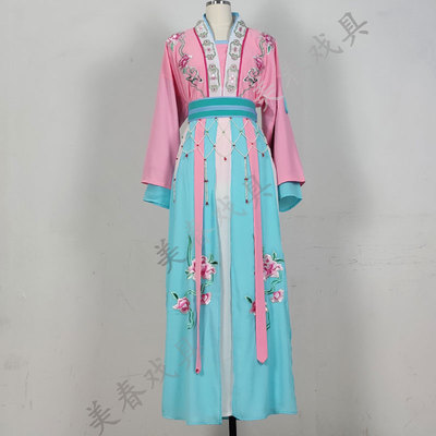 八仙宫女宫装花旦伴舞绣花戏服