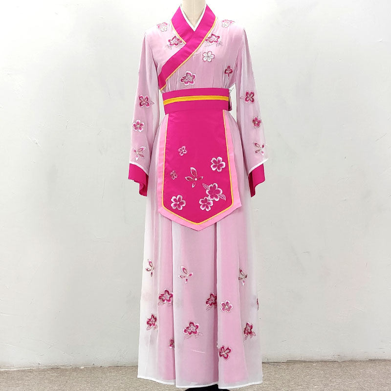 新款梨花情小旦花旦越剧戏服黄梅戏古装戏剧戏曲琼剧舞蹈演出服饰