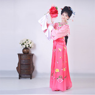 新版梁山伯祝英台员外四九银心戏剧戏曲越剧戏服蝴蝶花旦绣花表演