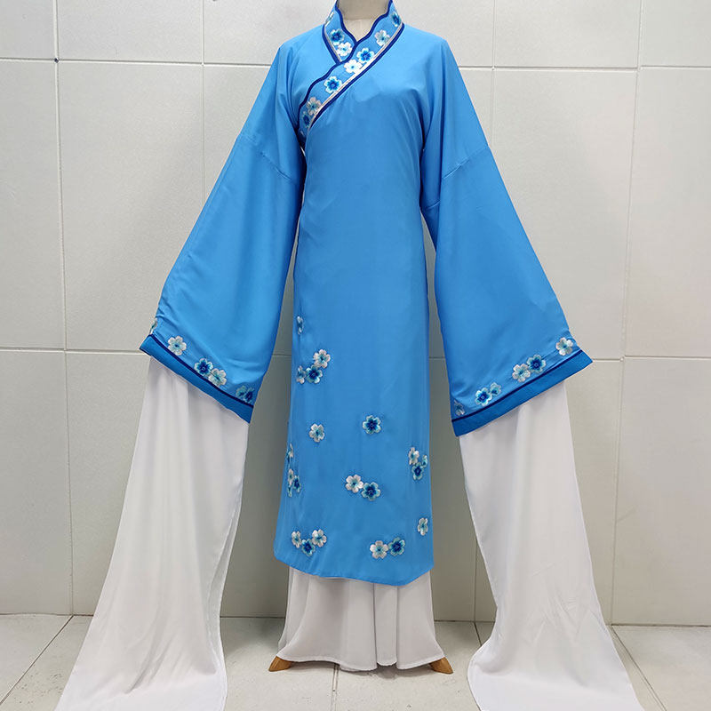 戏剧戏曲新款斜领款蒋仕英菱花镜越剧黄梅戏戏服演出服装民族古装
