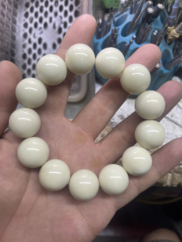 老李手工象牙果手串正圆天然保真