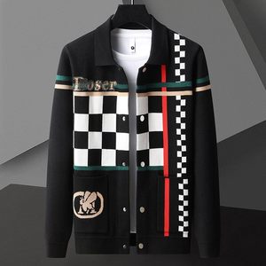 83845-特P70 春季休闲时尚毛衣外套男长袖开衫轻熟风商务休闲外套图片