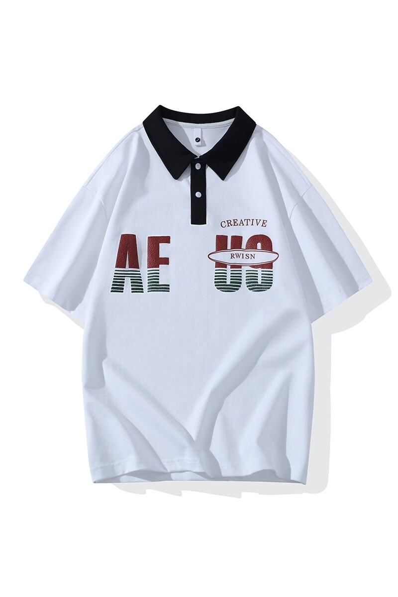 25065-特P40夏季休闲时尚T恤男短袖打底衫学生宽松翻领短袖POLO衫,男装T恤,电商D310（原电商305）