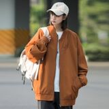JK088-P75中性风飞行员夹克男棒球领个性宽松上衣外套，男装夹克，电商D310（原电商305）