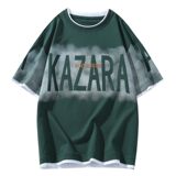 25159-特P40夏季休闲时尚T恤男短袖打底衫学生宽松圆领假两件短袖，男装T恤，电商D310（原电商305）