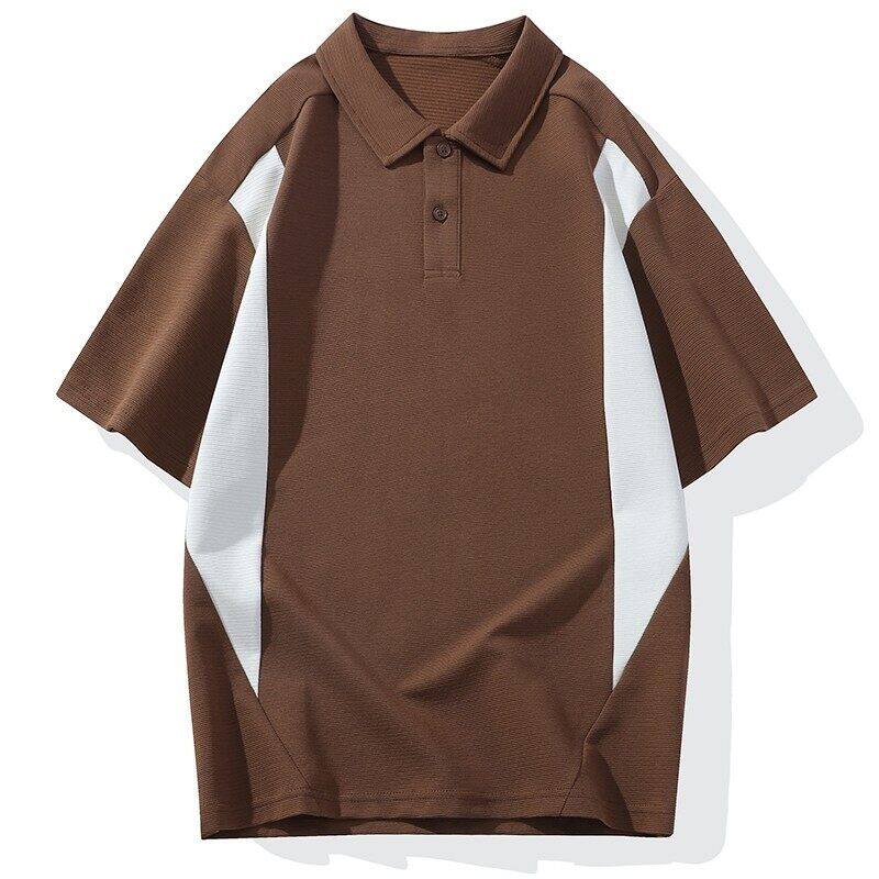 25070-特P60夏季休闲时尚T恤男短袖打底衫学生宽松翻领短袖POLO衫,男装T恤,电商D310（原电商305）