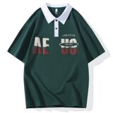 25065-特P40夏季休闲时尚T恤男短袖打底衫学生宽松翻领短袖POLO衫，男装T恤，电商D310（原电商305）