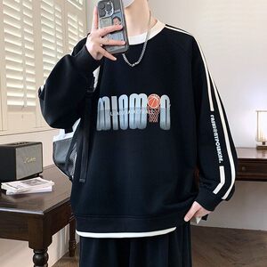 W25207-P40 春季休闲时尚学生长袖卫衣男长袖打底衫图片