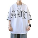 25153-特P40夏季休闲时尚短袖T恤男短袖青少年潮牌印花打底衫，男装T恤，电商D310（原电商305）