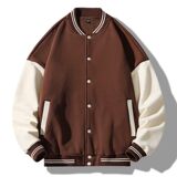 光板二开JK602特P50外套男春秋季男生美式运动棒球服夹克，男装夹克，电商D310（原电商305）